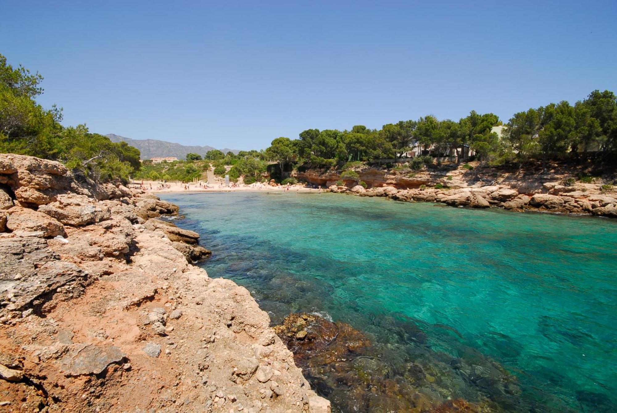 Ferienwohnung Encantador Apartamento Gaviotas Cerca De La Playa Calafat Exterior foto